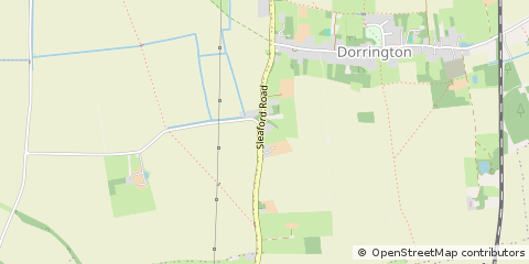 Map of Lincoln, Lincolnshire