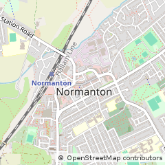 Map of Normanton, West Yorkshire