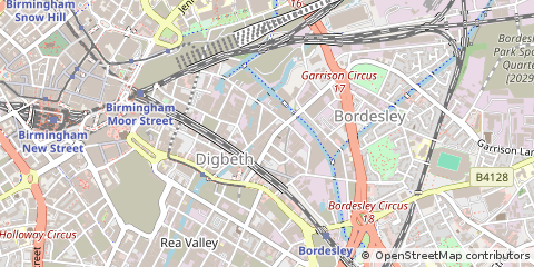 Map of Birmingham