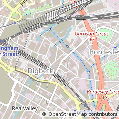 Map of Birmingham