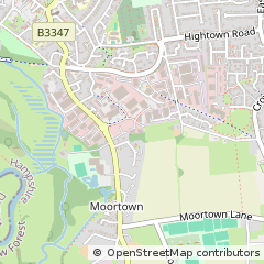 Map of Ringwood, Hampshire
