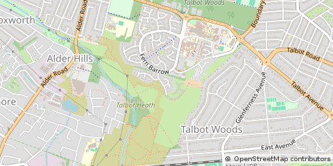 Map of Poole