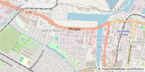 Map of Grimsby
