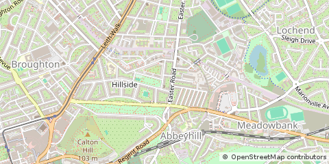 Map of Edinburgh