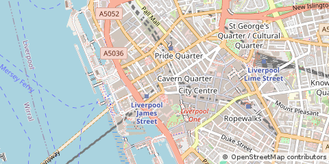 Map of Liverpool