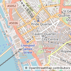 Map of Liverpool