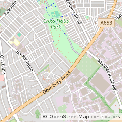 Map of Leeds