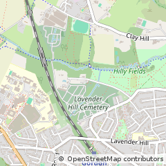 Map of Enfield, Middlesex