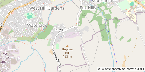 Map of Radstock, Somerset