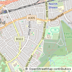 Map of Surrey