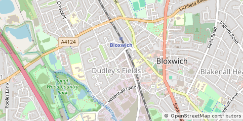 Map of Walsall