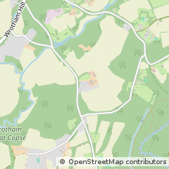 Map of Godalming, Surrey