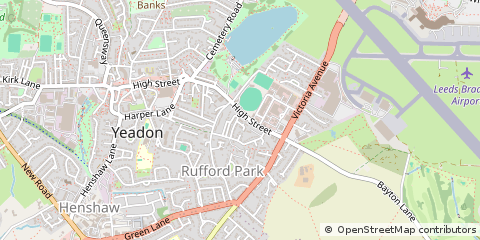 Map of Leeds