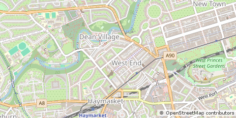 Map of Edinburgh