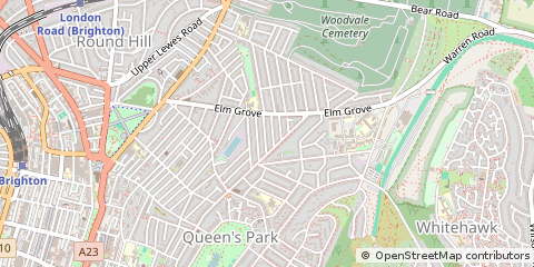 Map of Brighton, East Sussex