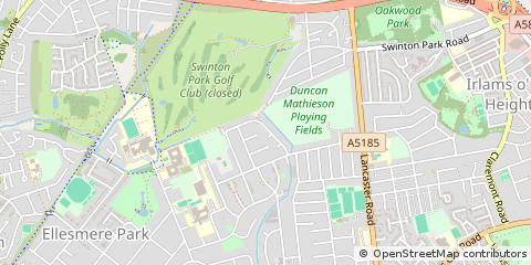 Map of Manchester