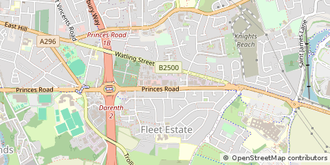 Map of Dartford