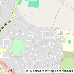Map of Leicester, Leicestershire