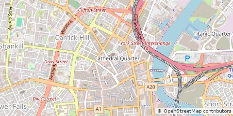 Map of Belfast