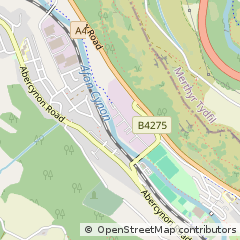 Map of Aberpennar, Rhondda Cynon Taff