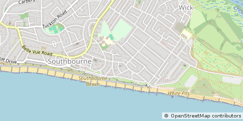 Map of Bournemouth