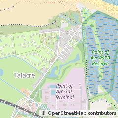 Map of Talacre, Clwyd