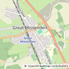 Map of Great Missenden, Buckinghamshire