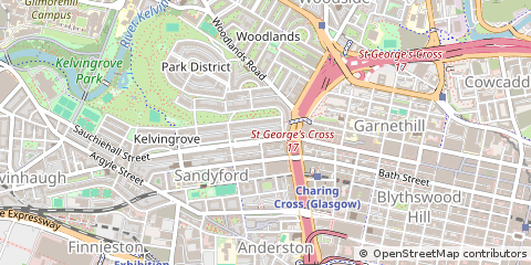 Map of Glasgow