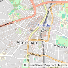 Map of Altrincham