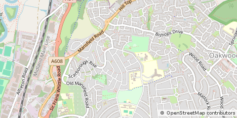 Map of Derby