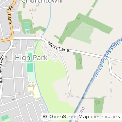 Map of Southport, Merseyside