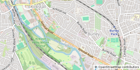 Map of W Yorks