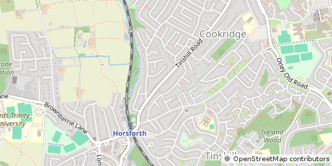 Map of Leeds