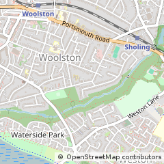 Map of Southampton, Hampshire