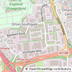 Map of Peterborough