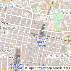 Map of Glasgow