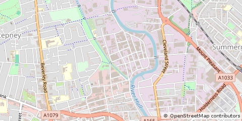 Map of Hull