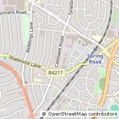 Map of Birmingham