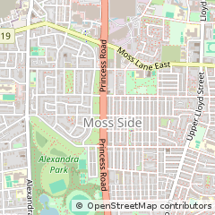 Map of Manchester