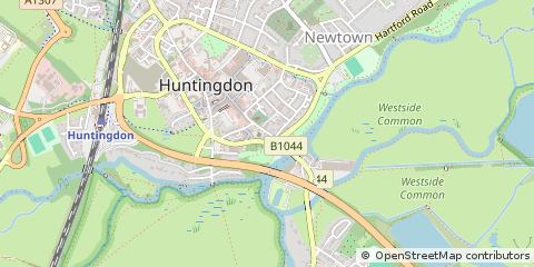 Map of Huntingdon