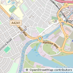 Map of Port Talbot