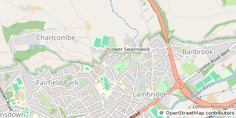 Map of Bath