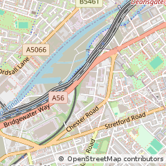 Map of Manchester