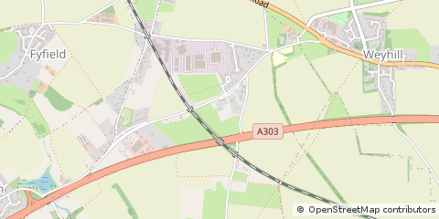 Map of Andover