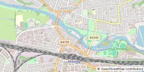 Map of Reading