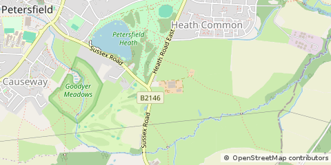 Map of Petersfield, Hampshire