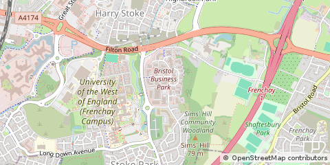 Map of Bristol