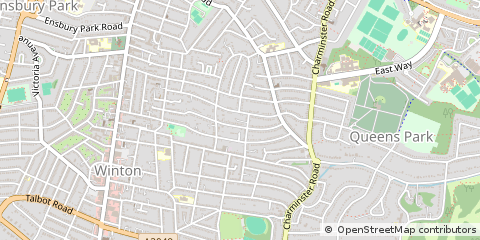 Map of Bournemouth