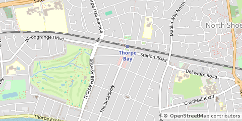 Map of Southend-on-SEA