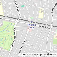 Map of Southend-on-SEA